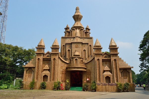 Jamshedpur durga puja pandal: ओल्ड फार्म एरिया दुर्गा पूजा समिति के दुर्गा पूजा पंडाल का भूमि पूजन संपन्न 15
