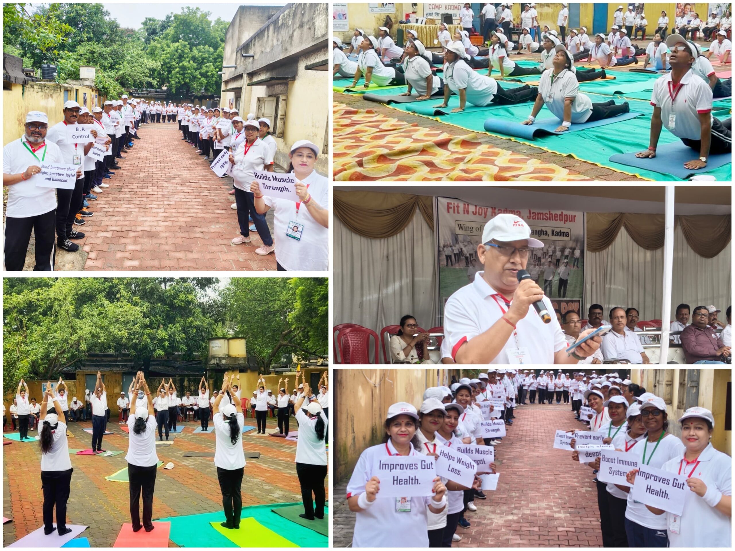 International Yoga Day: फिट एंड जॉय क्लब में योग दिवस पर विशेष सत्र, सीनियर सिटीज़न्स ने पाया नया उत्साह 15