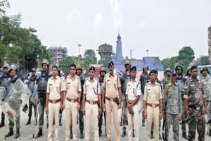 Jamshedpur News: दुर्गा पूजा से पहले मानगो के गांधी मैदान का निरीक्षण, सुरक्षा व्यवस्था का लिया जायजा